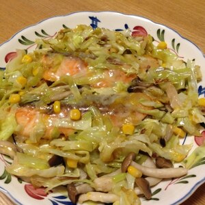 鮭と野菜のチーズ蒸し